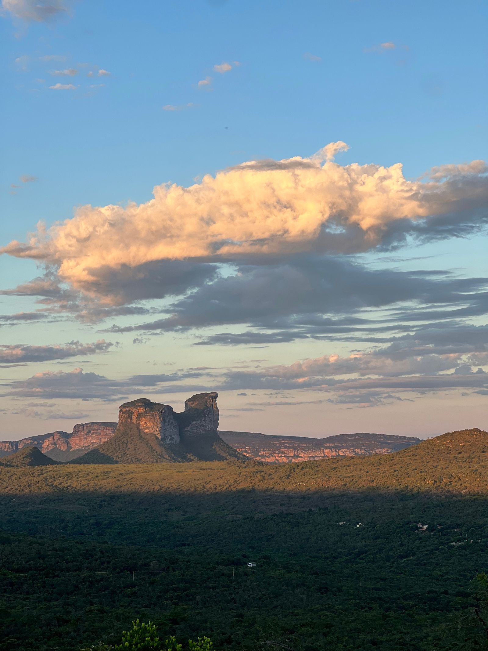 Chapada Diamantina zonsondergang
